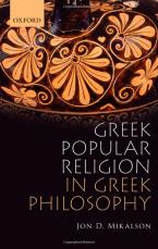 Mikalson - Greek Popular Religion in Greek Philosophy