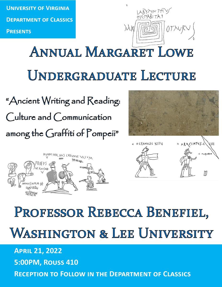 Annual Margaret Lowe Undergraduate Lecture